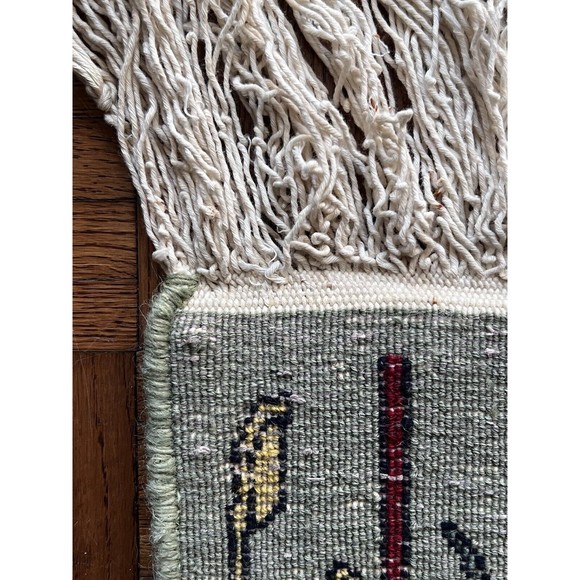 Egyptian Pharoah And Hieroglyphic Theme Rug/decorative wall Hanging - Picture 13 of 15